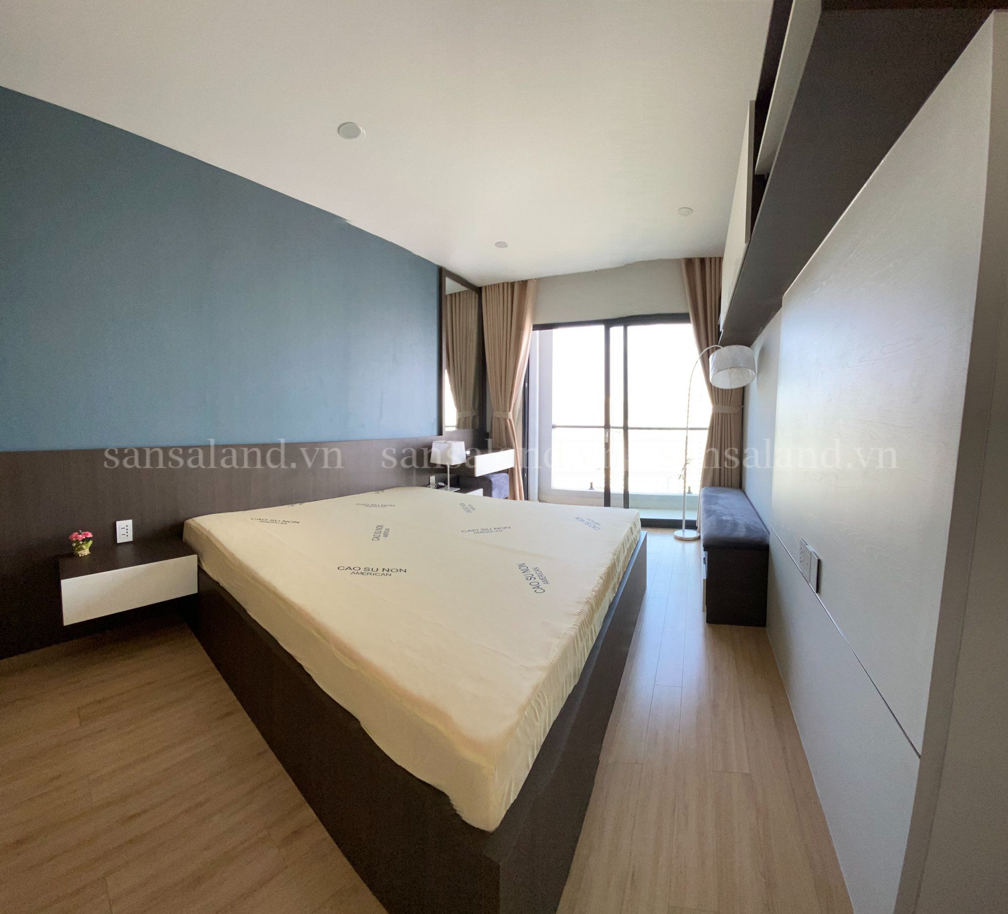 Cho thuê căn hộ New City 3 phòng ngủ, tầng 20, 116 m2 nội thất đẹp