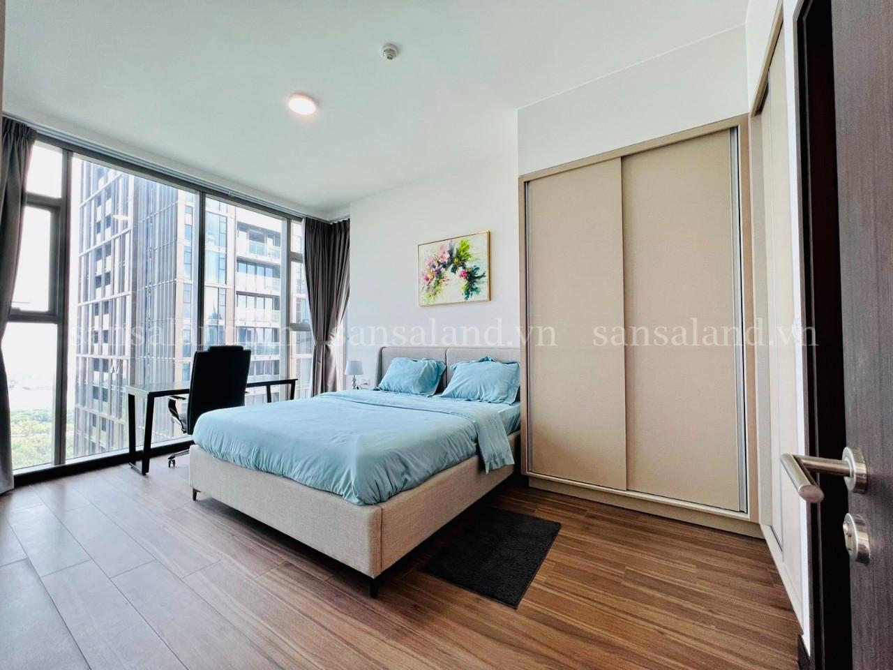 Căn hộ Empire City 148 m2, 3 Phòng ngủ, nội thất đẹp cho thuê $3000/ tháng